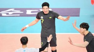 현대캐피탈, 감독&middot;외인 없는 대한항공 꺾고 2연승