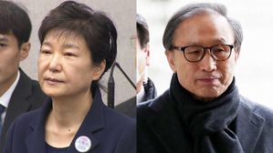 기결수로 동반 복역하는 이명박·박근혜…구치소 머물 듯
