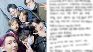 [SBS Star] The Members of GOT7 Write a Handwritten Letter to Fans Upon Leaving JYP Ent.