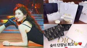 [SBS Star] Suzy Treats All Concert Staff to Luxury Items After Concert