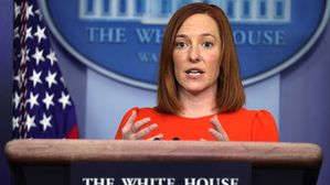 바이든 백악관 브리핑룸엔 대다수가 여성