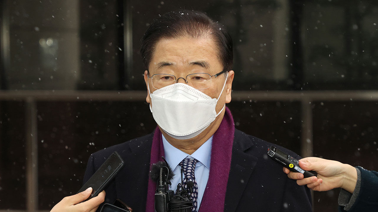 정의용 "한미동맹은 우리 외교 근간" 강조