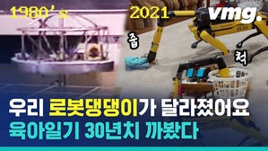 호달달→윙&sim;치킨!→줍줍&hellip;개 로봇은 30년 동안 얼마나 진화했을까?
