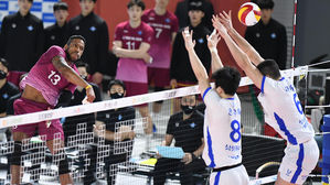 '요스바니 폭발' 대한항공, 삼성화재 꺾고 챔프전 직행 '초읽기'