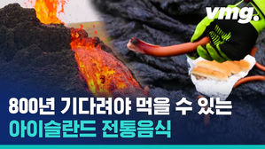 한번 먹으려면 800년 기다려야&hellip;?  백종원 뺨치는 아이슬란드의 '화산 폭발 핫도그'