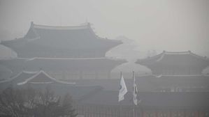 [포착] 안개에 미세먼지까지…회색 도시된 서울