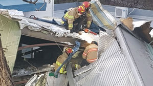 경기 광주시 트럭 추락해 40대 숨져…"좁은 언덕길 참변"