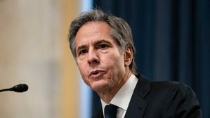 "블링컨, 모테기 일본 외무상에 새 대북 정책 설명"