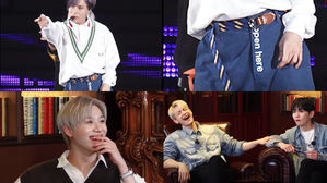 [SBS Star] VIDEO: TAEMIN Gets Shocked Upon Discovering He Wore 'Open Here' Pants Years Ago