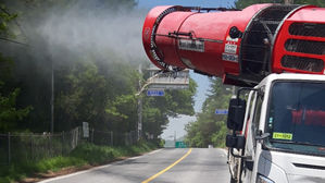 "돼지열병 막아라"&hellip;영월군 인접 충북 북부 방역 초비상