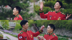 [SBS Star] VIDEO: Yook Sungjae & RICKY Sing Together as the Members of the Military Band