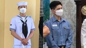 [SBS Star] Park Bo Gum Spotted at a Military Event
