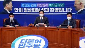 한미정상회담 성과 강조하는 민주당