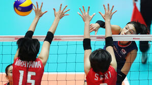 김연경 11점&hellip;여자배구 대표팀, 일본에 완패