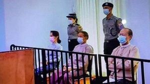 '무더기 기소' 아웅산 수치, 재판 종료 임박…내주 마지막 심리