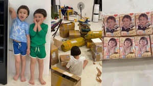 [SBS Star] William & Bentley Hammington Receive Cute Gifts from Fans Across the Globe