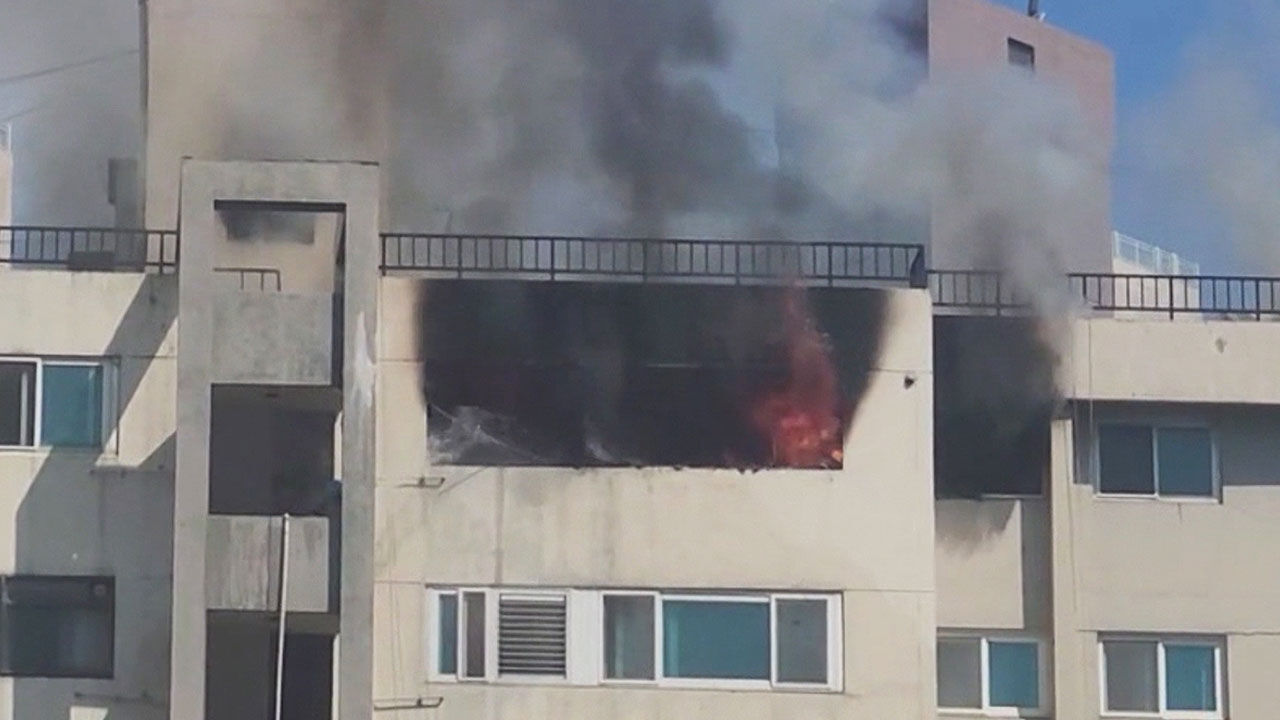 서울 용산구 이촌동 미주아파트 화재