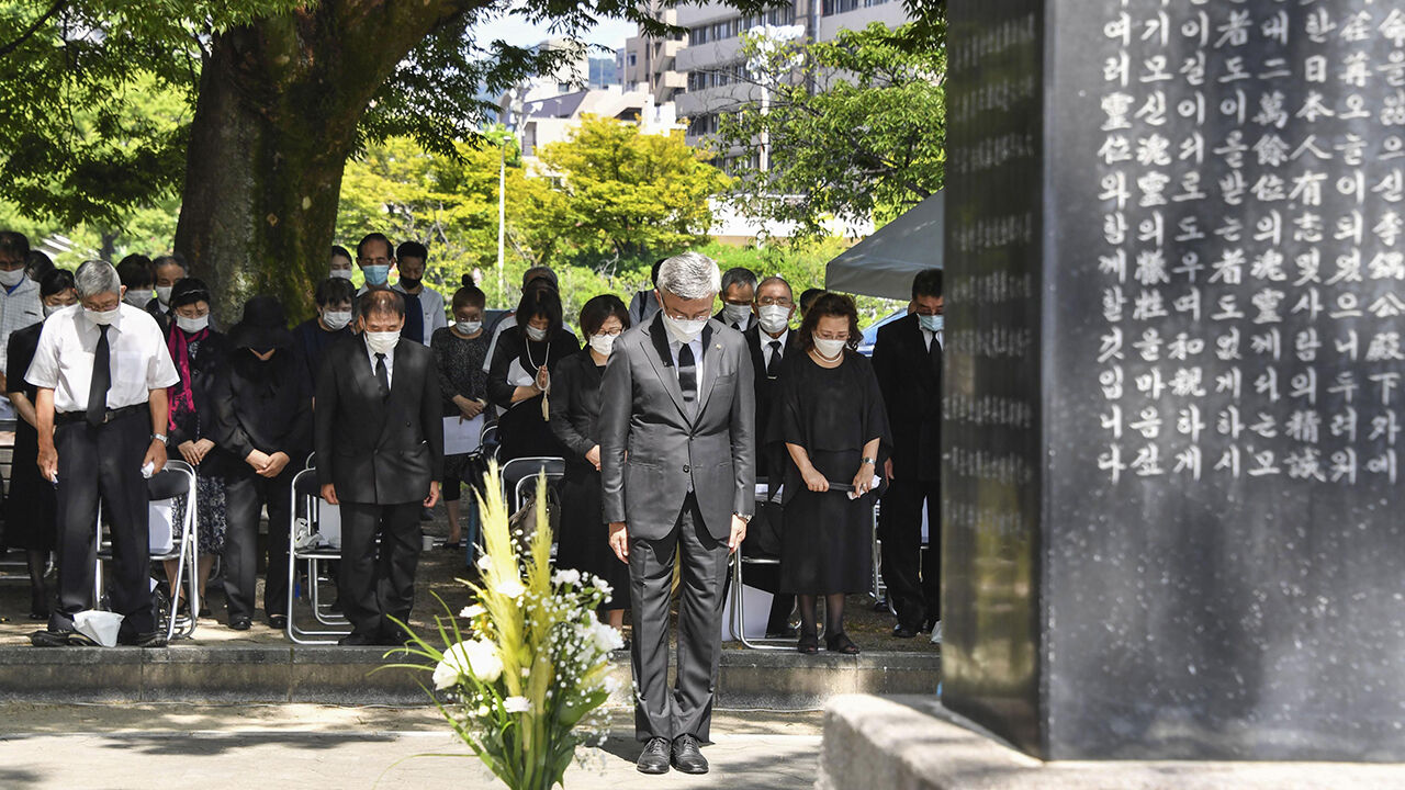 日 히로시마서 한국인 원폭 희생자 위령제…13명 추가 사망