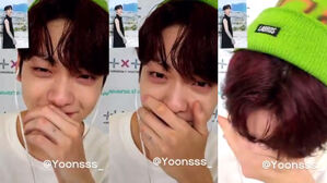 [SBS Star] VIDEO: TXT SOOBIN Cries as a Non-Korean Fan Thanks Him for His Work in Korean