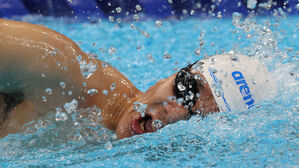 [포토] 조기성, 날개 달린 듯 역영…100m 자유형 5위