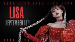 [스브스타] 블랙핑크 리사, 미국 '팰런쇼'서 솔로 데뷔