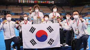 [포토] '보치아 강국' 대한민국…일본 꺾고 9회 연속 金