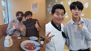 [SBS Star] Lee Yeon-bok Shares How Cute He Thinks JIN Is for Visiting His Restaurant for Food & Chat by Himself