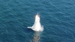[포토] '게임 체인저' SLBM 독자 개발…시험발사 성공