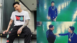 [SBS Star] VIDEO: Jay Park Meets a Fan While Dancing Alone in the Parking Lot; Awkwardly Shakes Hands