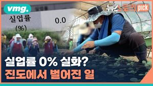 [뉴스토리×비디오머그] 실업률 0%라는 진도에서 벌어지는 일