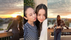 [SBS Star] BLACKPINK JENNIE&middot;JISOO Meet & Hang Out in Paris Together