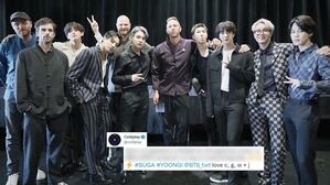 [SBS Star] Coldplay Praises BTS SUGA for the Work He Did on 'My Universe' Remix