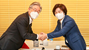 이재명, 추미애 오찬 회동&hellip;'원팀' 만들기 속도