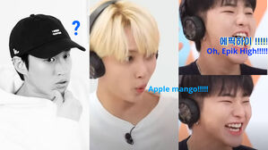 [SBS Star] VIDEO: Epik High Tablo Witnesses "Apple Mango" Turning Into "Epik High" by SEVENTEEN