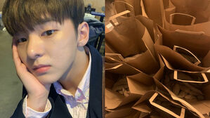 [SBS Star] VANNER HYESUNG Gifts Bags of Sweet Potatoes from His Grandmother to Fans
