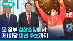 윤석열 국민의힘 대선 후보 확정&hellip;2022 대선 대진표 윤곽