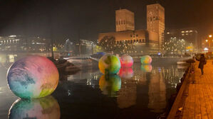 노르웨이가 긴 겨울을 보내는 법&hellip;도심 곳곳에 '빛'