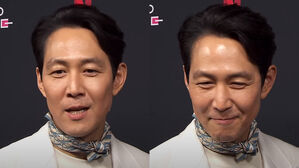 [SBS Star] Lee Jung Jae Responds to an American Reporter Assuming He Was Not Big Before 'Squid Game'