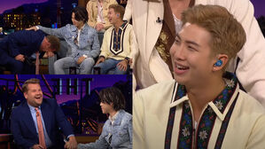 [SBS Star] VIDEO: BTS RM Brings Up James Corden's Past Jokes on His Show that Made ARMY Upset