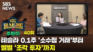 테슬라 0.1주 '소수점 거래'부터 별별 '조각 투자'까지 [뭘스트리트X주린이]