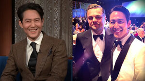 [SBS Star] Lee Jung Jae Shares What Leonardo DiCaprio Said to Him When They Took a Photo