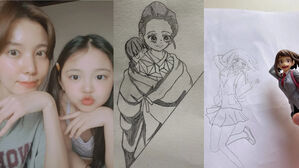 [SBS Star] Jung Sia's Daughter Seo-woo Impresses Everyone with Her Amazing Skills in Art