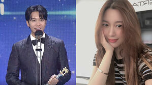[SBS Star] Lee Seung Gi Mentions His Girlfriend Lee Dain During an Acceptance Speech?