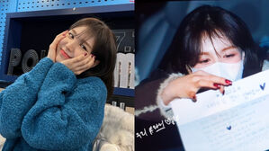 [SBS Star] VIDEO: WENDY Reads Out a Handwritten Letter to Fans Waiting for Her in the Cold