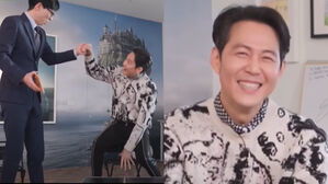 [SBS Star] VIDEO: Lee Jung Jae's Awkward Way of Sitting Down Makes Many Burst Out Laughing
