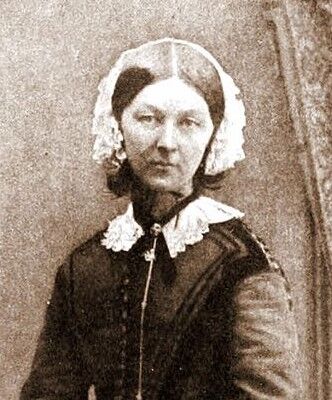 (사진) 1858년의 플로렌스 나이팅게일 (1820–1910)