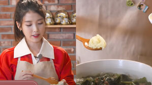 [SBS Star] "I Don't Like Garlic" Non-Korean Fans Are Surprised About How Much Garlic IU Puts in Her Soup