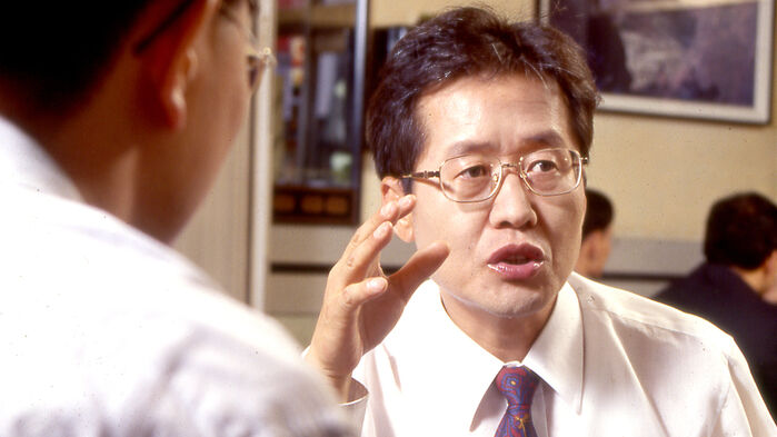 검사 시절의 홍준표 의원