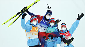 노르웨이, 바이애슬론 혼성 계주 금메달 탈환