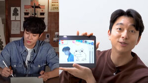 [SBS Star] VIDEO: Gong Yoo Hilariously Responds to Choi Woo Shik's Bad Drawing of Him